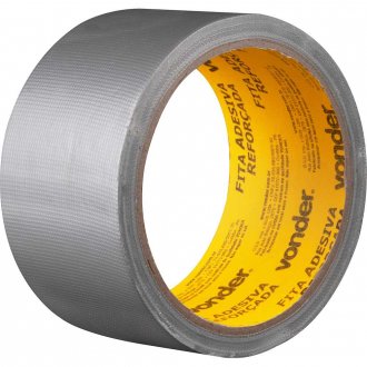 Fita adesiva refor�ada, 50 mm x 10 m prata, VONDER