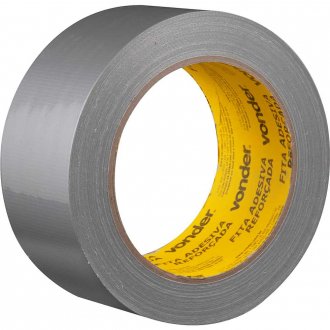 Fita adesiva refor�ada, 50 mm x 25 m prata, VONDER