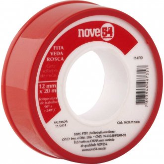 Fita veda-rosca 12 mm x 20 m NOVE54