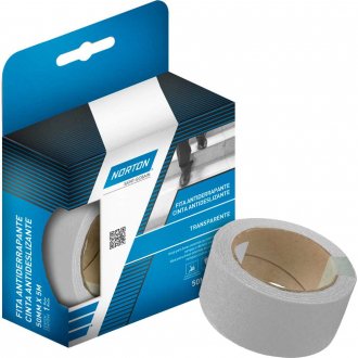 Fita antiderrapante, 50 mm x 5 m, transparente, Q121 NORTON
