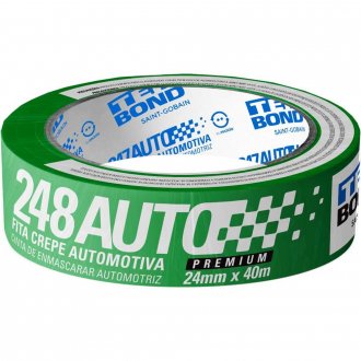 Fita crepe automotiva, 24 mm x 40 m, verde, 17000018913 TEKBOND