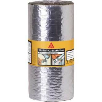 Fita adesiva alum�nio imperme�vel 300 mm x 10 m, Sikaseal 423 770927 SIKA