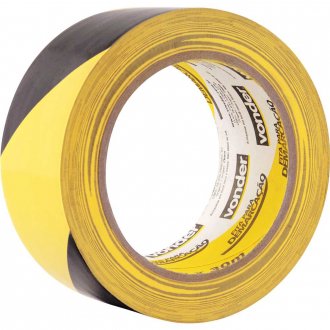 Fita adesiva para demarca��o, 48 mm x 30 m zebrada VONDER