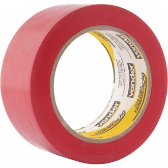 Fita adesiva para demarca��o, 48 mm x 30 m vermelha VONDER