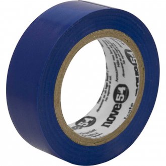 Fita isolante, 19 mm x 10 m, azul, NOVE54