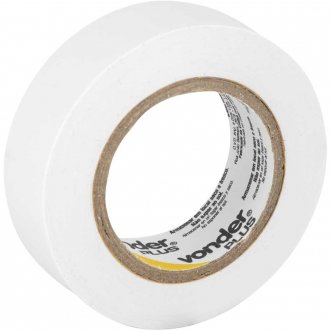 Fita isolante, 19 mm x 10 m, branca, VONDER PLUS