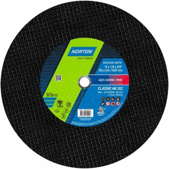 Disco de corte, 254 mm x 3,2 mm x 15,87 mm, Classic NORTON