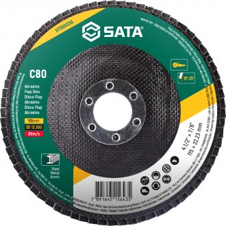 Flap-disc, disco de desbaste/acabamento, 4.1/2