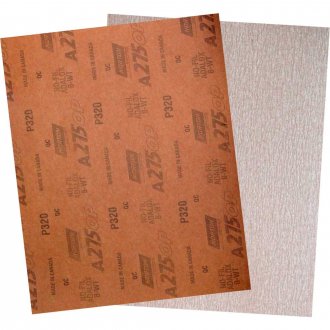 Lixa folha NOFIL, A-275 champagne, gr�o 320, NORTON