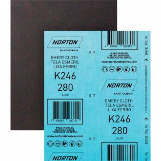 Lixa ferro K-246 gr�o 280 NORTON