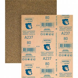 Lixa madeira A-237 gr�o 80 NORTON