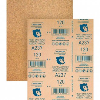 Lixa madeira A-237 gr�o 120 NORTON
