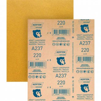 Lixa madeira A-237 gr�o 220 NORTON