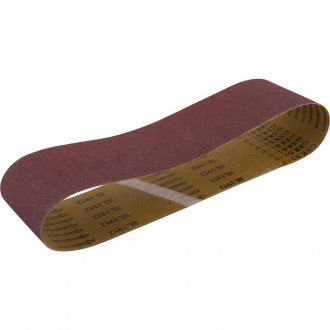 Lixa em cinta, 100 mm x 915 mm, G 120, embalagem com 5 pe�as, VONDER