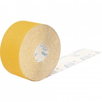 Rolo de lixa para madeira, 120 mm x 45 m, gr�o 50, costado de papel refor�ado, G125, NORTON
