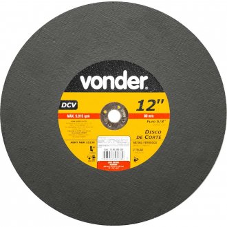 Disco de corte 300 mm x 3,2 mm x 15,87 mm DCV, VONDER