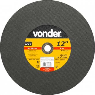 Disco de corte 300 mm x 3,2 mm x 19,05 mm DCV, VONDER