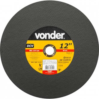 Disco de corte 300 mm x 3,2 mm x 25,4 mm DCV, VONDER