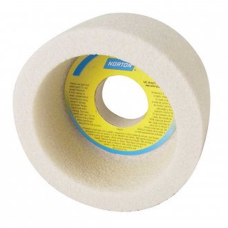 Rebolo copo reto 152,4 mm x 76,2 mm x 31,8 mm, 38A, gr�o 60, NORTON