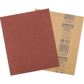 Lixa folha, massa, LMV 0057, gr�o 180, VONDER