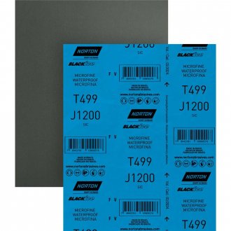 Lixa em folha d'�gua T-499, gr�o 1.200, NORTON