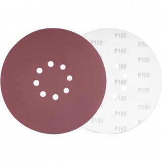 Disco de lixa com costado em pluma 225 mm, gr�o 100, para as lixadeiras LPV 400B, LPV 600, LPV 925, LPV 950B e LPV 1000, VONDER