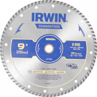 Disco de corte diamantado, 230 mm x 22,2 mm, turbo, IW47900 IRWIN