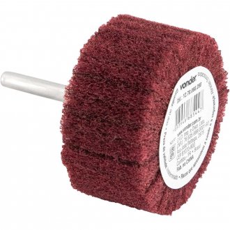Roda com haste para acabamento, 60 mm x 30 mm, gr�o 280, VONDER