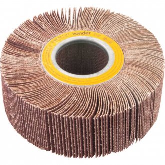 Roda de lixa, 150 mm x 50 mm, sem haste, gr�o 60 VONDER