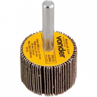 Roda de lixa 30 mm x 20 mm com haste, gr�o 180 VONDER