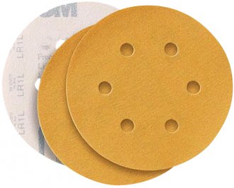Disco de lixa, 152 mm, gr�o 220, 7 furos, 216U, HC000619607 3M