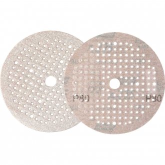 Disco de lixa com fixa f�cil, 150 mm, MULTI-AIR NOGRIP, 181 furos, NORTON