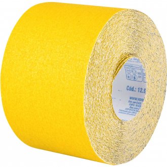 Lixa costado de papel em rolo, 120 mm x 25 m, gr�o 50, LP 100, VONDER