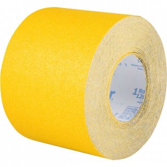 Lixa costado de papel em rolo, 120 mm x 25 m, gr�o 80, LP 100, VONDER