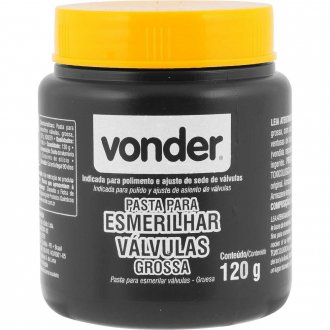 Pasta para esmerilhar v�lvulas, grossa, 120 g, VONDER