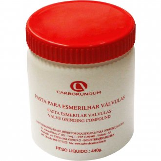 Pasta para esmerilhar v�lvulas, gr�o m�dio, 440 g, n� 361, 66253042761, CARBORUNDUM