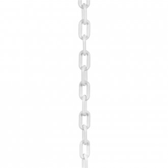 Corrente pl�stica 6 mm branca, VONDER