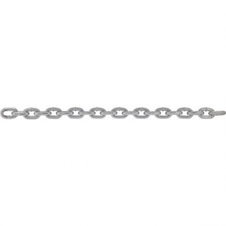 Corrente zincada, com elo curto, 3,2 mm - 1/8
