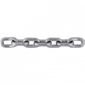 Corrente em a�o inox 304, com elo curto, 4 mm, VONDER