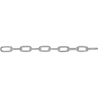 Corrente zincada, com elo longo, 12,5 mm - 1/2