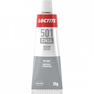 Borracha de silicone Superflex, ac�tico, 501 cinza, 55 g, LOCTITE