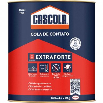 Adesivo de contato extra sem toluol 730 g CASCOLA