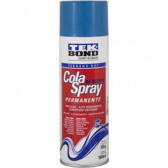 Adesivo em spray, Permanente, 305 g/500 ml, TEKBOND