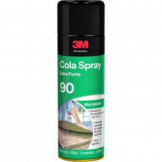 Adesivo em spray 90, Extra Forte, 330 g, 3M