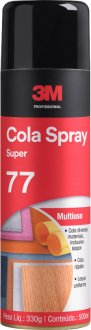 Adesivo em spray 77, Super, 330 g, 3M
