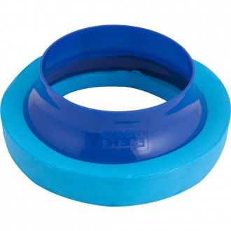 Anel de veda��o para vaso sanit�rio, base de borracha, azul, com guia pl�stica, 21101000101 TEKBOND
