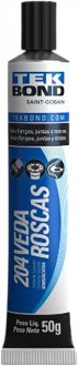 Adesivo veda rosca l�quido, semissecativo, 50 g, 204, 17000021377 TEKBOND