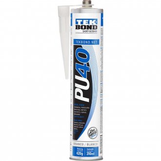Selante de poliuretano PU40, branco, 310 ml, TEKBOND