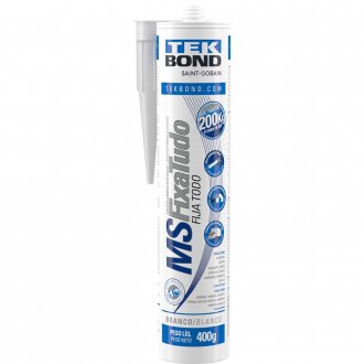 Selante MS h�brido fixa tudo, branco, 400 gramas, TEKBOND