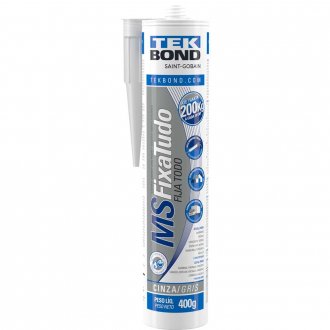 Selante MS h�brido fixa tudo, cinza, 400 gramas, TEKBOND
